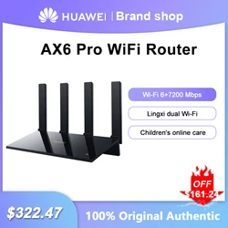 Huawei AX6 Pro WiFi Router wi-fi 6 + 7200 Mbps amplificatore di segnale ripetitore Dual-Band per Home Office supporto Mesh Networking