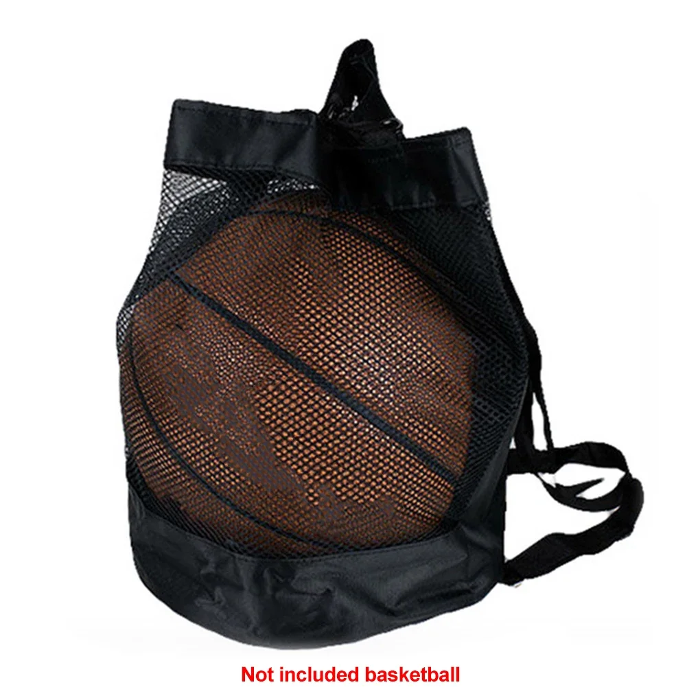 Crossbody Futbol Depolama Oxford Kumaş Dayanıklı Çok Amaçlı Örgü Çanta Açık Büyük Kapasiteli Basketbol Taşıma Net Taşınabilir Kese