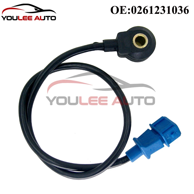 OEM 0261231036 Knock Detonation Sensor For Audi 100 200 80 90 A4 A6 Cabriolet Porsche 928 VW Cabrio Golf Jetta Passat Auto Parts