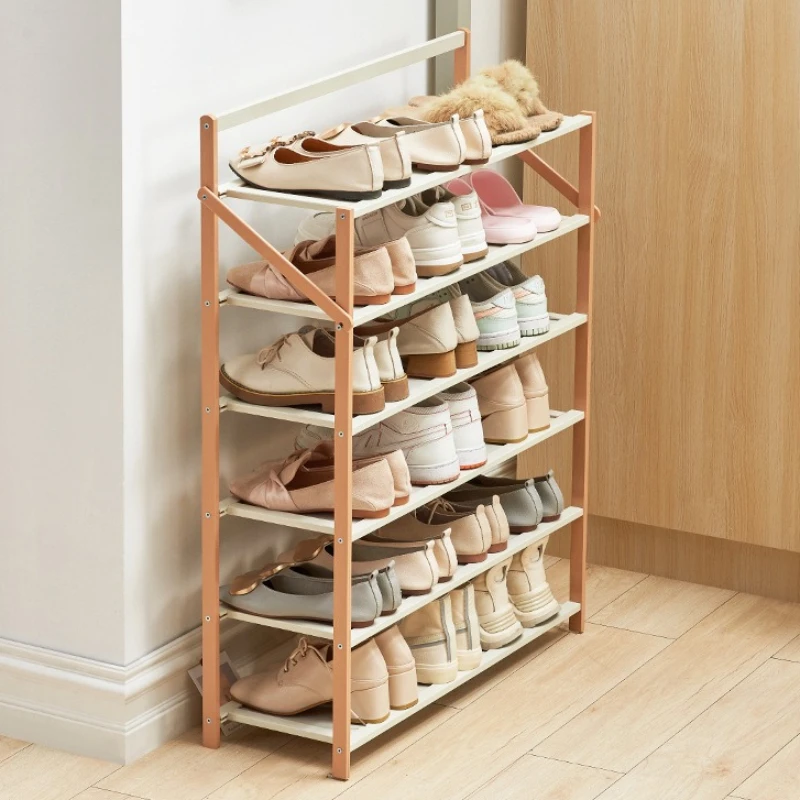 

Multi-functional Shoe rack free installation folding shoe cabinet dormitory entrance simple household new rental house shoe rack