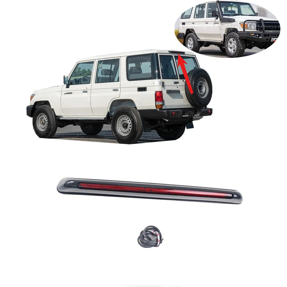 1 Piece High Position Skid Lamp for Toyota Land Cruiser LC70 LC76 LC79 High Postion Lamp for Lc70 Additional Warning