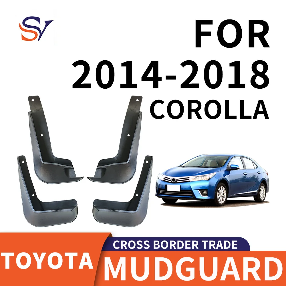 

Suitable for 2014-2018 Toyota Corolla Corolla tire fender soft glue material mud leather