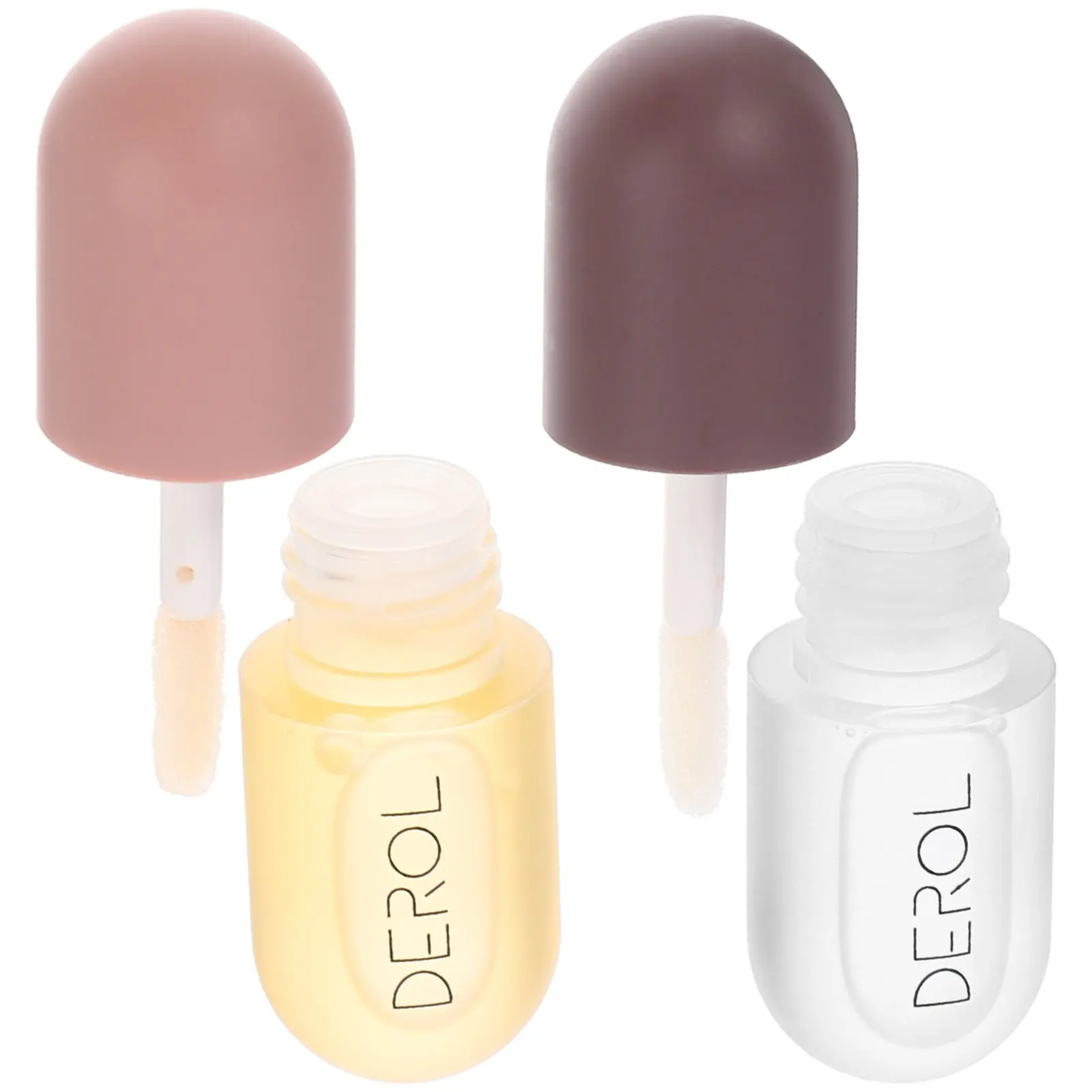 Brillo Labial Voluminizador, 1 Caja, Fórmula Hidratante, No Pegajosa y Ligera para un Efecto Humectante Duradero, Bálsamo Voluminizador, Aceite para el Cuidado de los Labios