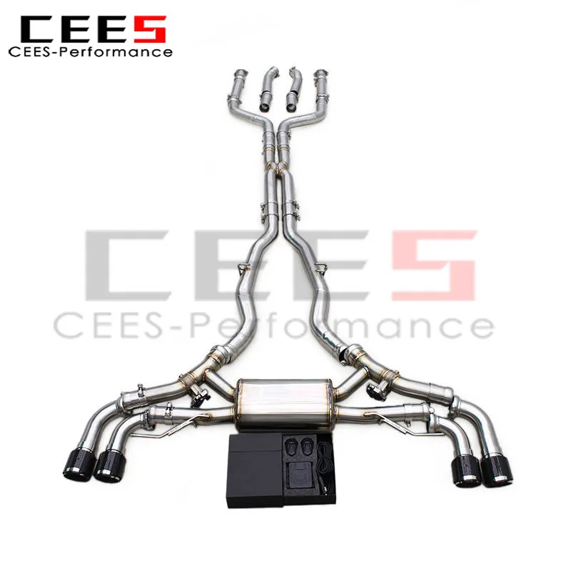 

CEES Catback Exhaust System for BMW X5 G05 M50i 4.4TT 2019-2024 Racing Escape Stainless Steel Exhaust Pipe with Valve Muffler