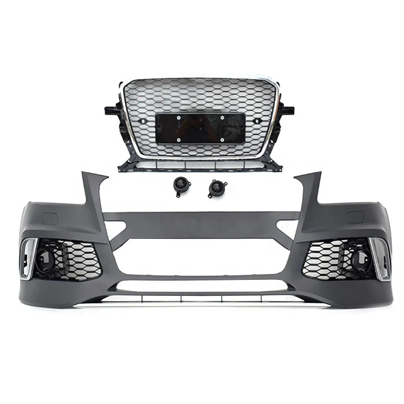 

US Stock Car Bodikits RSQ5 Style Front Bumper With Grill For Audi Q5 SQ5 2013 2014 2015 2016 2017
