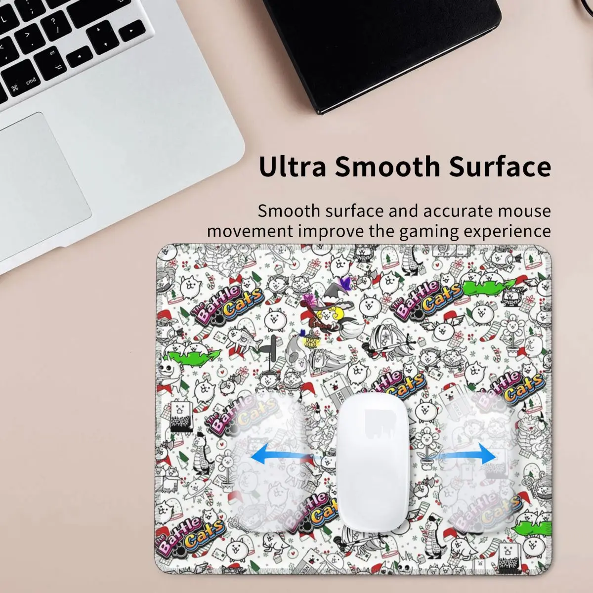 

Коврик для мыши Battle Cats, компьютерная клавиатура, коврик для мыши, игровой ПК, ноутбук, настольный коврик, офисные аксессуары, настольные коврики
