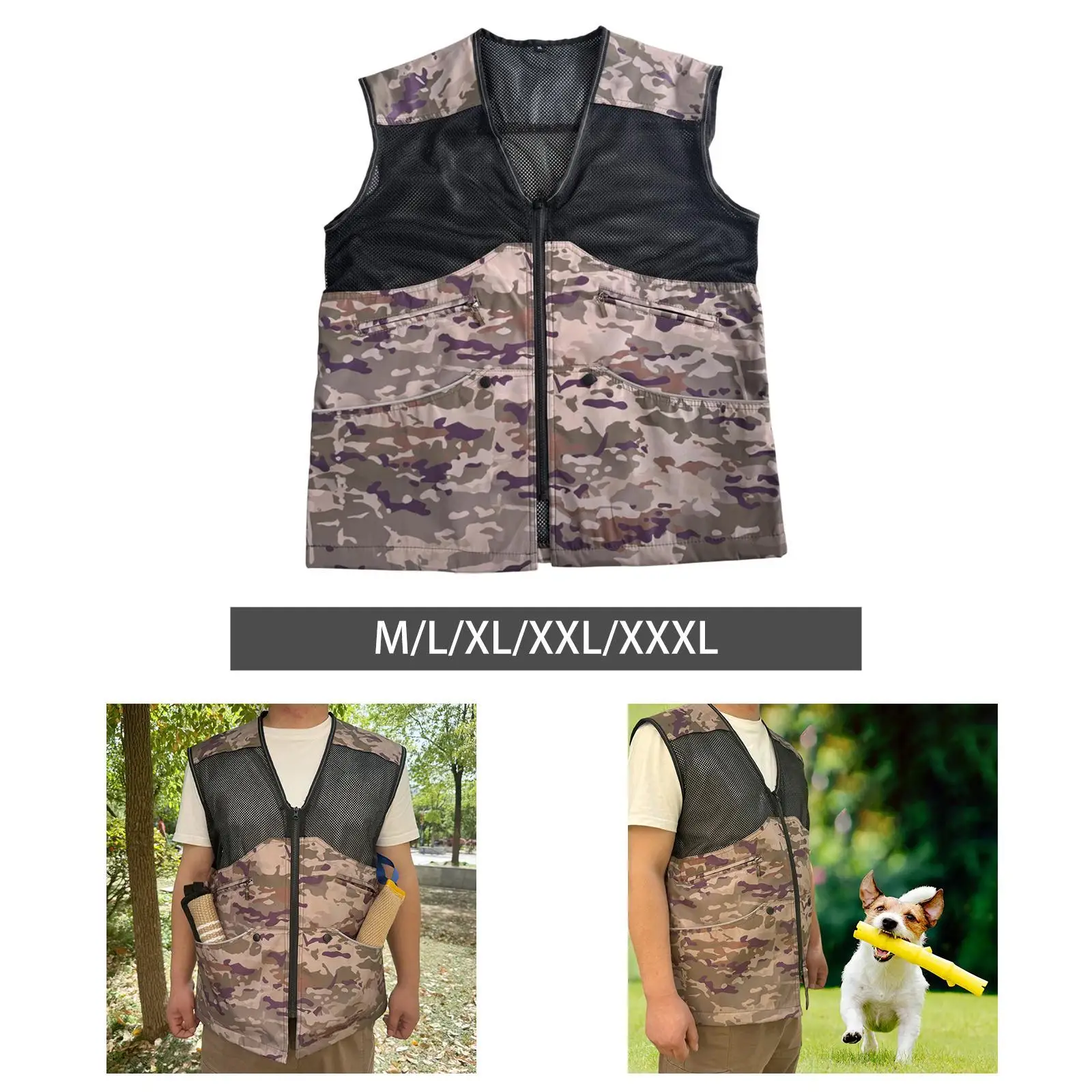 

Dog Training Vest for Handlers Dogs Trainer Clothing Professional Biting Protection for Dogs Training Activities Men Women