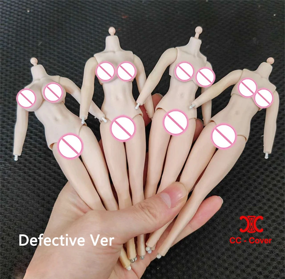 1/12 pele de trigo super flexível silicone conjunta corpo feminino 6 polegada grande meados pequeno peito mulher soldado figura ação modelo boneca brinquedos