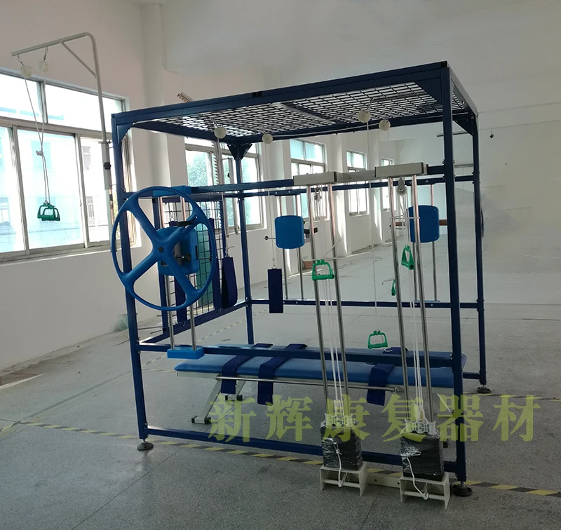 Special multi-functional trainer, eight-piece combination trainer, full body exercise with bed, upper and lower limb joint