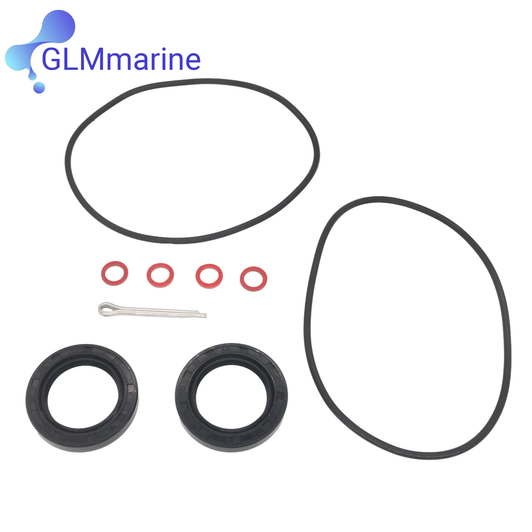 

Compatible with Yamaha 2/4-Stroke 200 225 250 HP F200 F225 Outboard Motor Lower Unit Seal Kit W/ Prop Shaft Oil Seal 93101-30M17