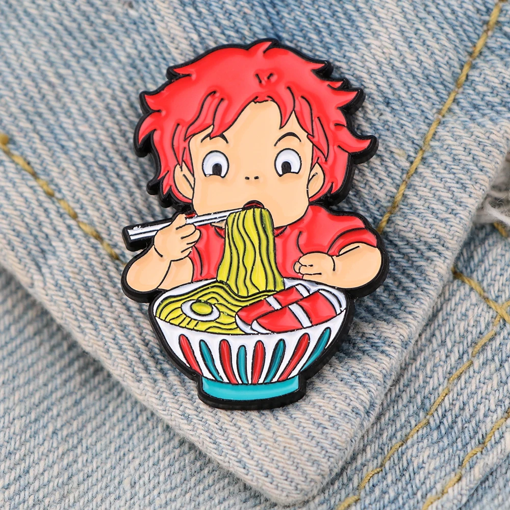 Cute Girl Enamel Pin Cartoon Brooch Pines Lapel Pins Badge on Backpack Costume Accessories Anime Jewelry Gifts for Friends