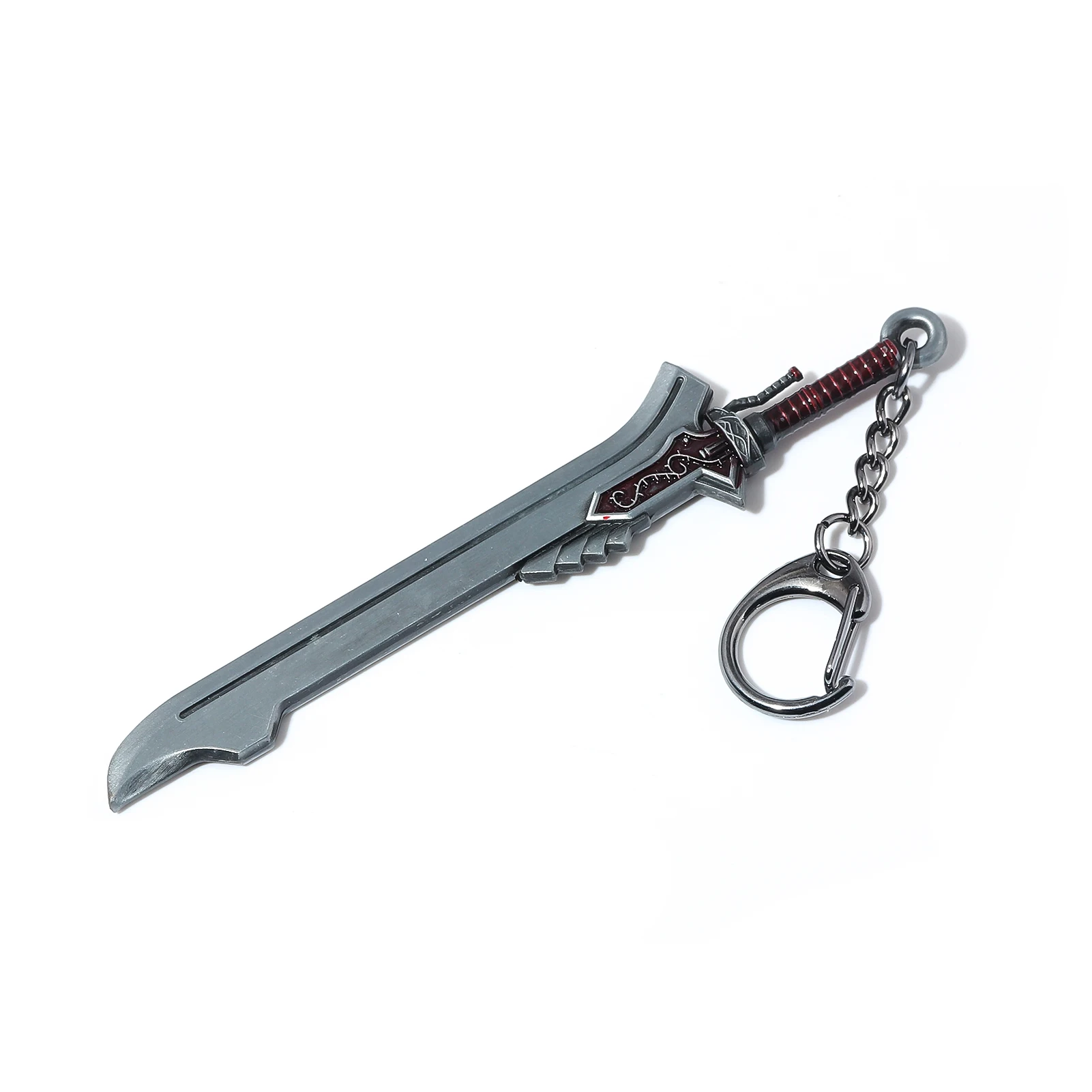 Game May Cry Keychain DMC 5 Dante Nero Rebellion Awakening Red Queen Pendant Metal Key Holder Demon Women Men Jewelry llaveros