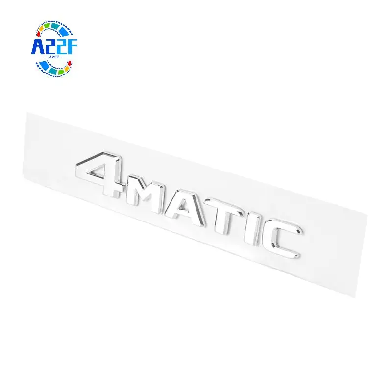 

A22F-4MATIC авто багажник дверь крыло бампер значок наклейка эмблема клейкая лента наклейка замена для Mercedes-Benz