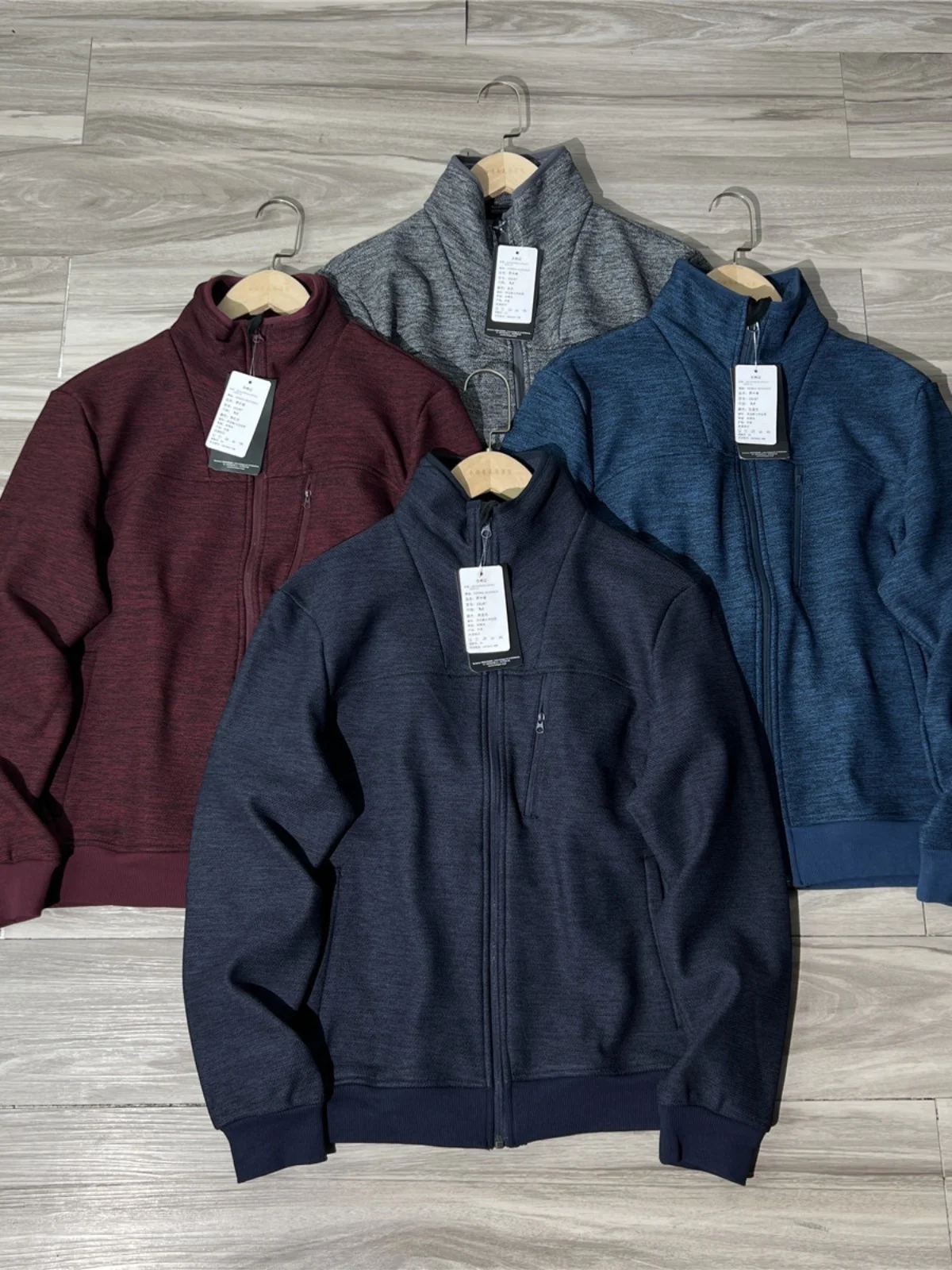 

Мужская утепленная куртка премиум-класса с воротником-стойкой, технологией Loing Technology, на молнии, для осени и зимы, с декоративными элементами, для активного отдыха