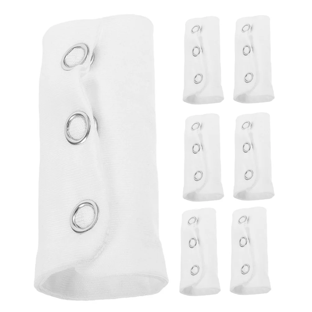 

7Pcs Baby Jumpsuit Extender Double Layer Cotton Adjustable Length Snap for Newborns Toddlers Soft Comfortable Jumpsuits Extender