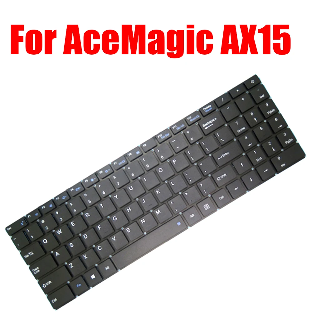 Replacement Laptop Keyboard For AceMagic AX15 English US Black Without Backilt New