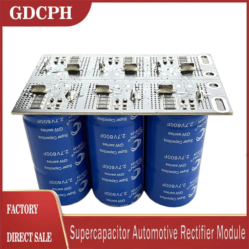 Automotive Rectifier Capacitor 16V100F Supercapacitor 2.8V600F Automotive Starter Capacitor Farad Capacitor