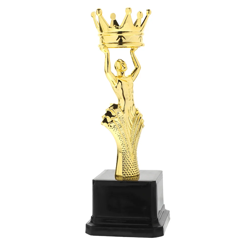 

Gold Award Trophy Cups Small Plastic Sports Trophy For Kids Football Soccer Competition Party Favors Achievement Prize