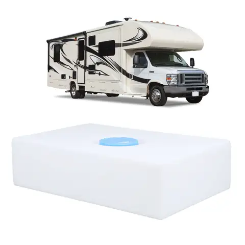 20,47 x 13,39 x 5,51 tum vattentank för husbil, LLDPE, 5 gallon sötvattentank för släpvagn, båt, yacht 8 best sales husbilsvatten - №4