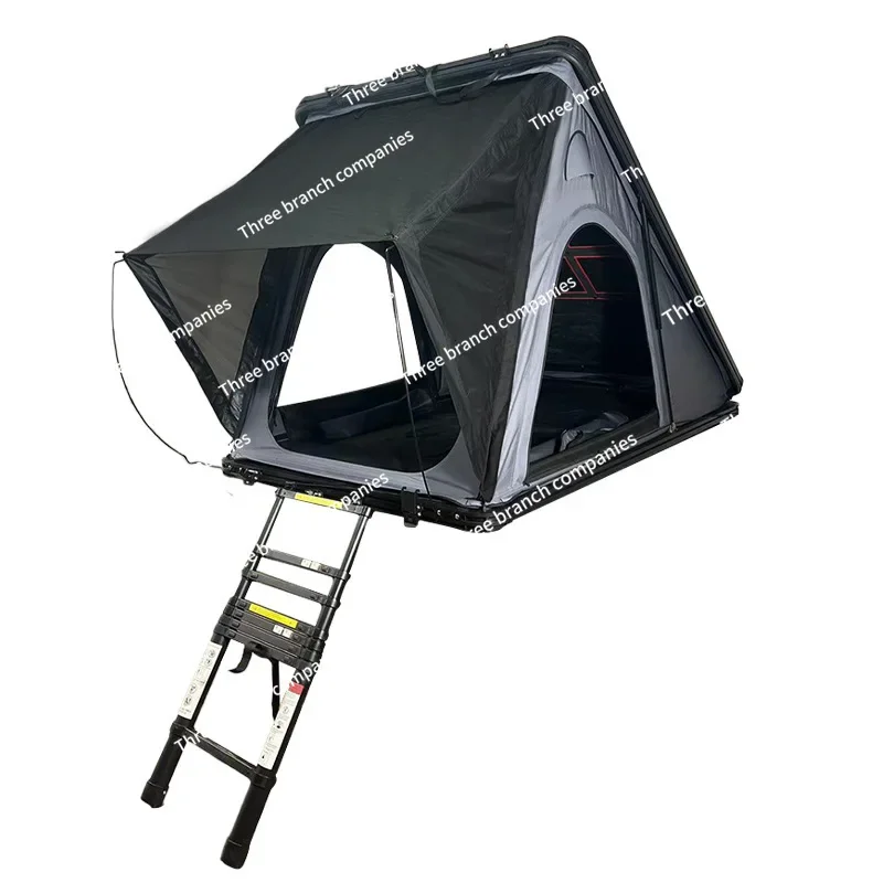 Tenda da tetto tenda da campeggio per auto da campeggio all\'aperto tende rigide in lega di alluminio protezione automatica antipioggia e solare