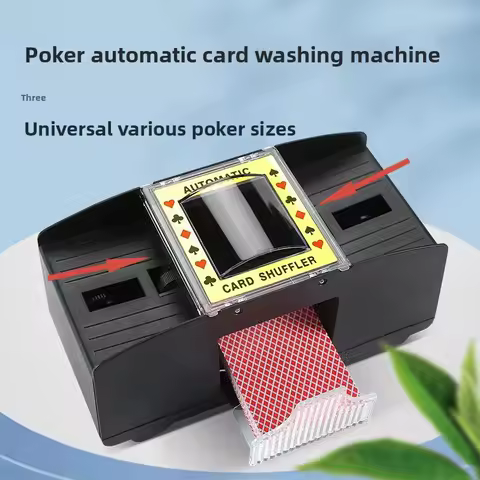1PC Professional Automatic Card Shuffler for Dedicated Deck Games For Board Game Durable Plastic Poker &amp; Card Mixer for Game