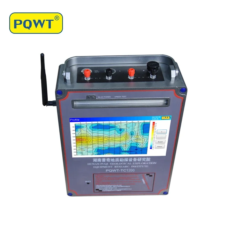 PQWT TC1200 Deep Underground Water Detection Device Borehole Drilling Long Range Water Detector