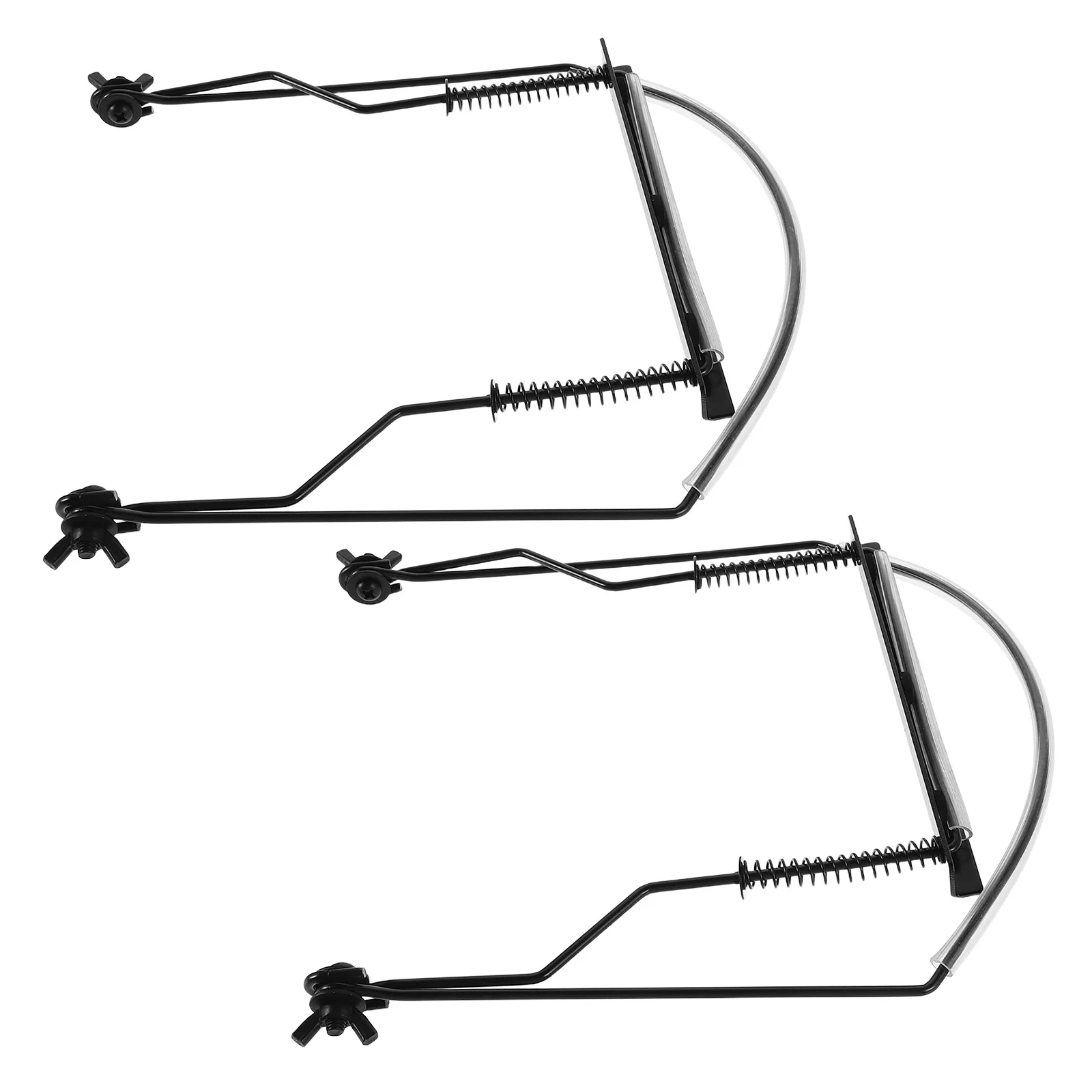 

2Pcs Harmonica Neck Holders Adjustable Metal Brace Handsfree Playing for 10 Hole Diatonic Performers Harmonica Neck Holder