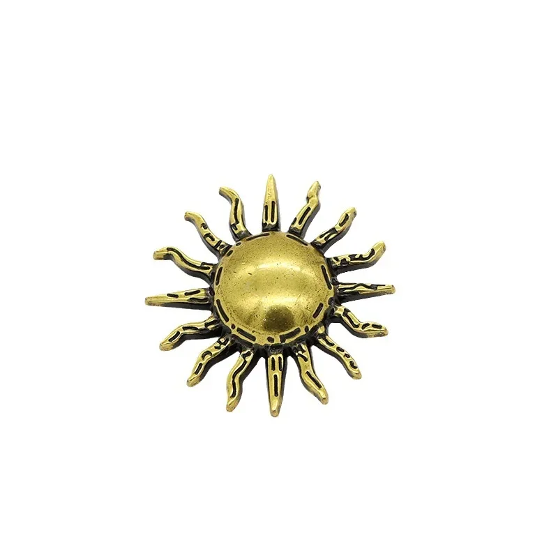 50Pcs Vintage Sun Symbol Metal Buttons for Women\'s Clothing Wholesale Sun God Buttons for Coats and Jackets Sewing Accessories