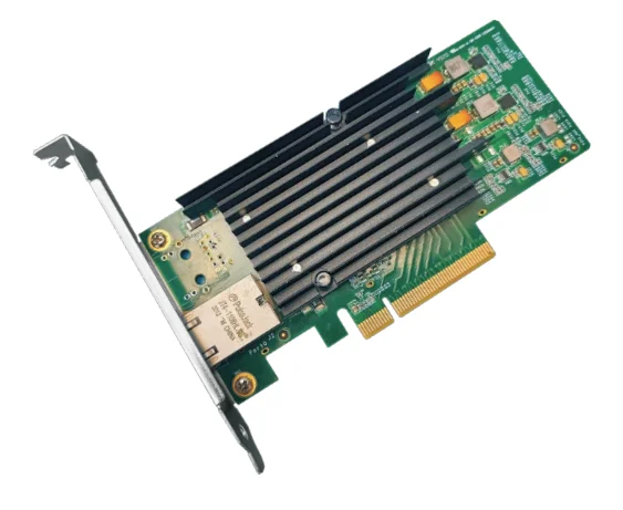 

1-портовая сетевая карта PCIe 10GBase-t Ethernet PCI-E X8, поддерживающая три скорости сети 10GBASE-T/1000BASE-T/100BASE-TX Gen 2x8
