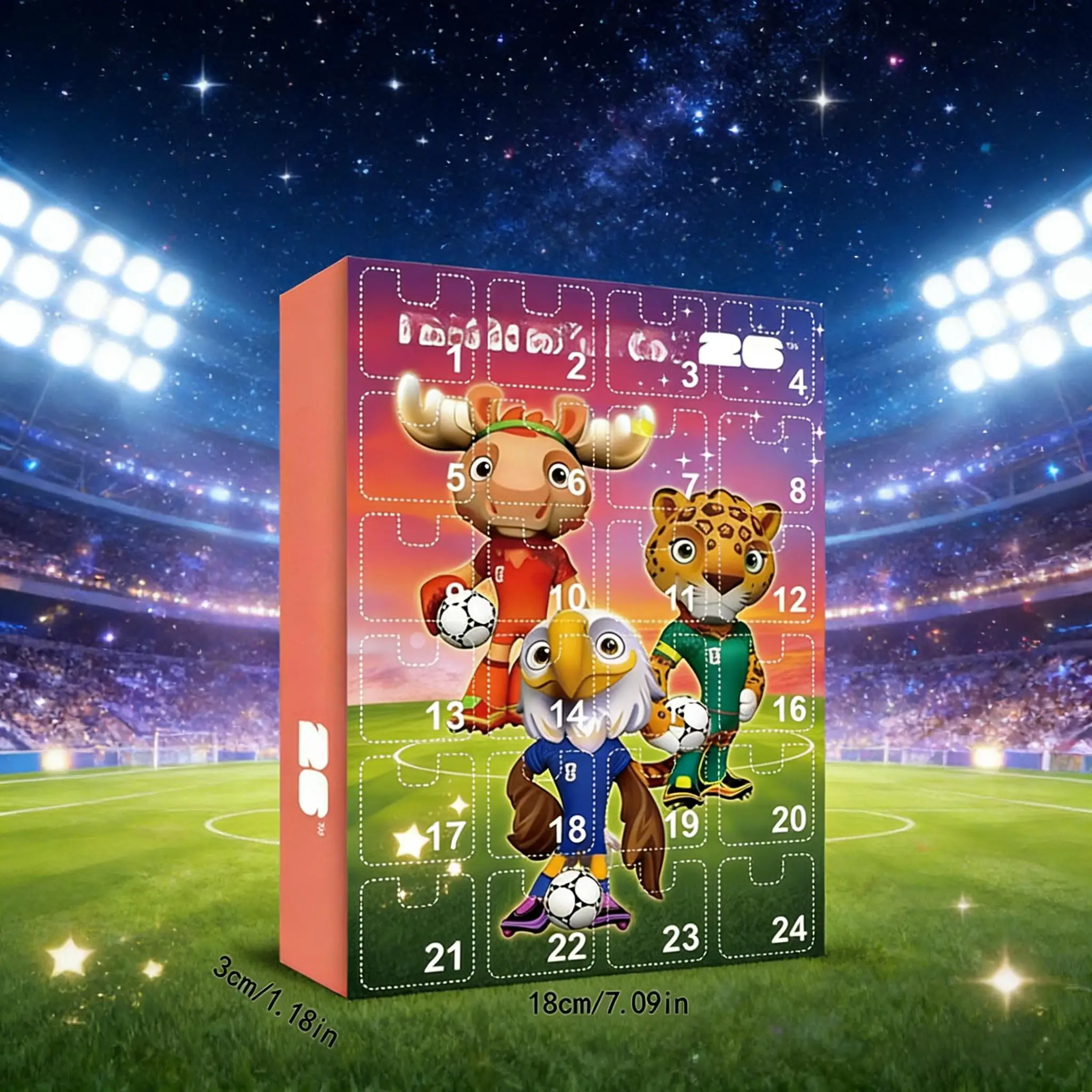 

2026 USA BR MO Football Game Holy Trophies and Medals 3D Figure Model Toy Decorative Statue Home Display Collection Ornament