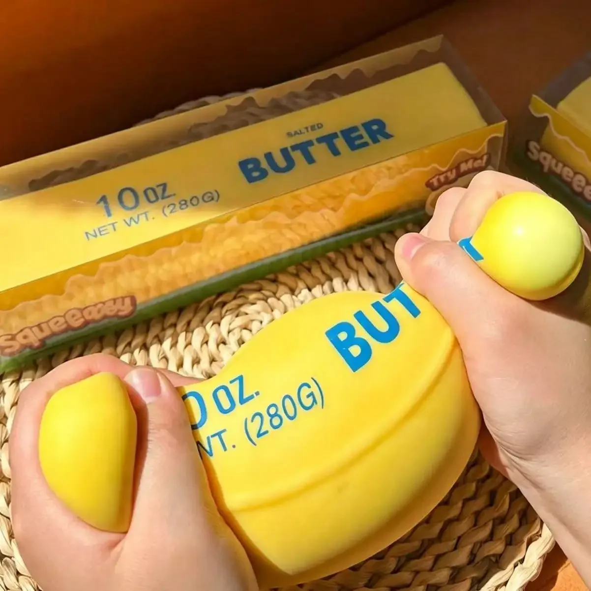 1 riesiger Butterstick-Spielzeugstab zum langsam quetschen, kreatives Stressabbau-Sensorikspielzeug in Butterstick-Form, Angstlinderung – Detail 3