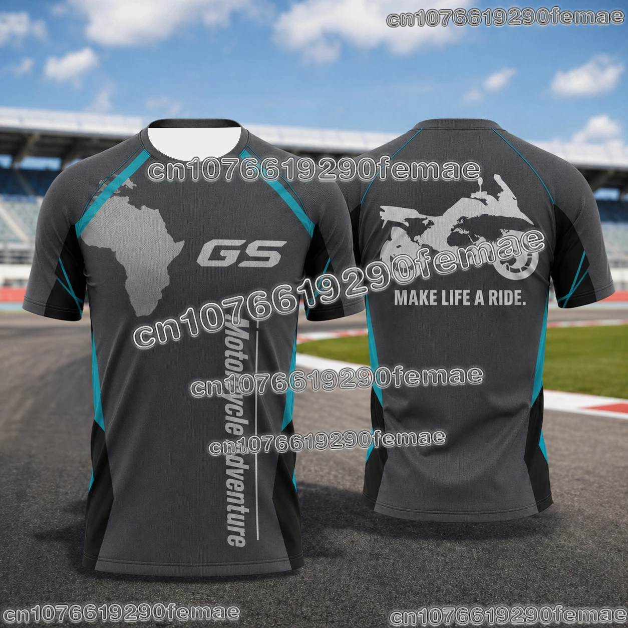 Lightweight Breathable Motorcycle Riding Jersey for Adventure Sports Quick Dry Comfortable Outdoor Summer T-Shirt for Riders view 6