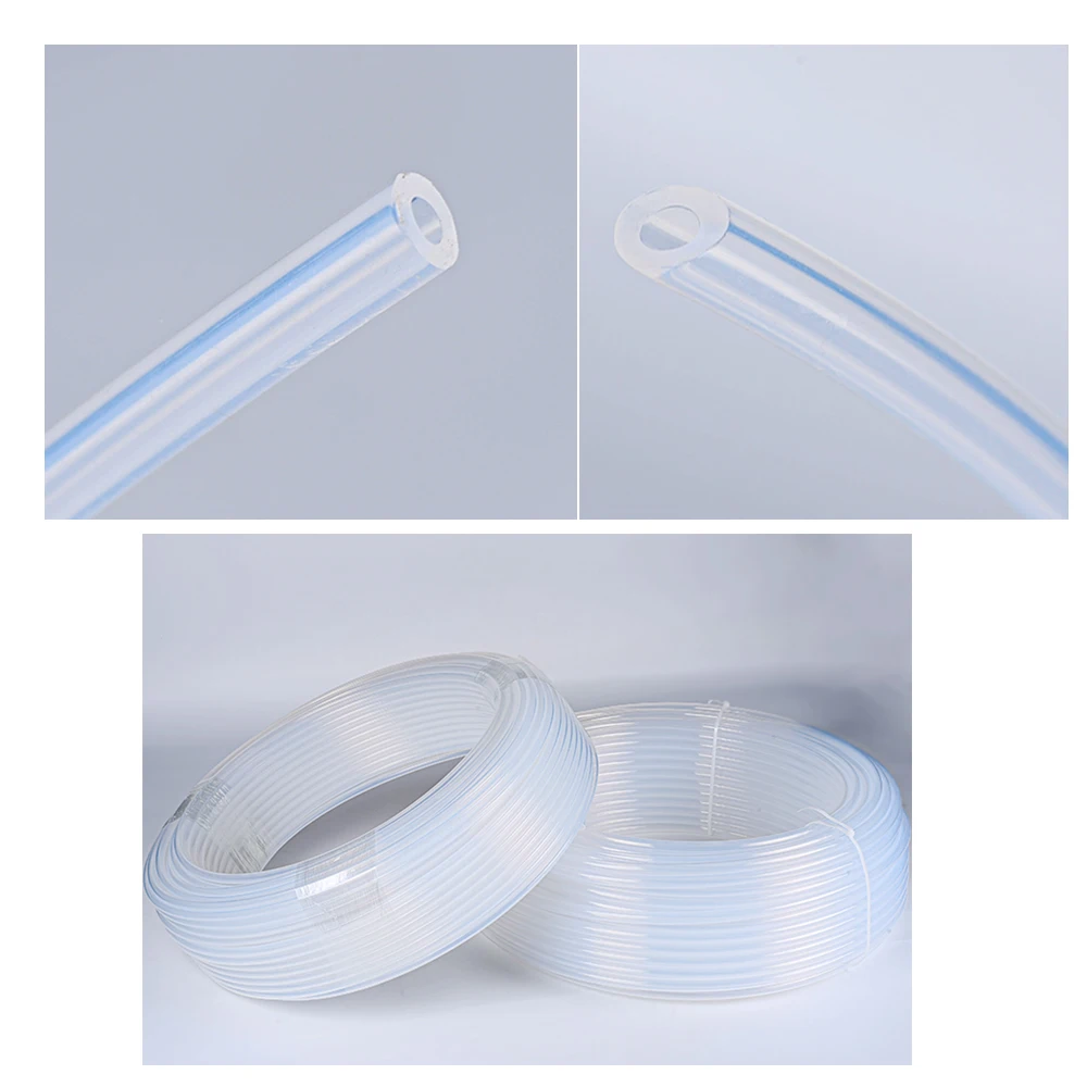 3D Printer 2*4mm Clear PFA  FEP Tube PiPe Hose For Filament Printer Printing Head RepRap Rostock Bowden Extruder