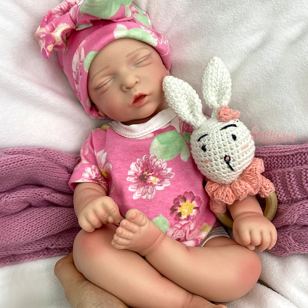 

Кукла-реборн девочка 42 см, полностью силиконовая, с утяжелением, ручной работы, с видимыми венами, моющаяся, для коллекционирования, рождественский подарок