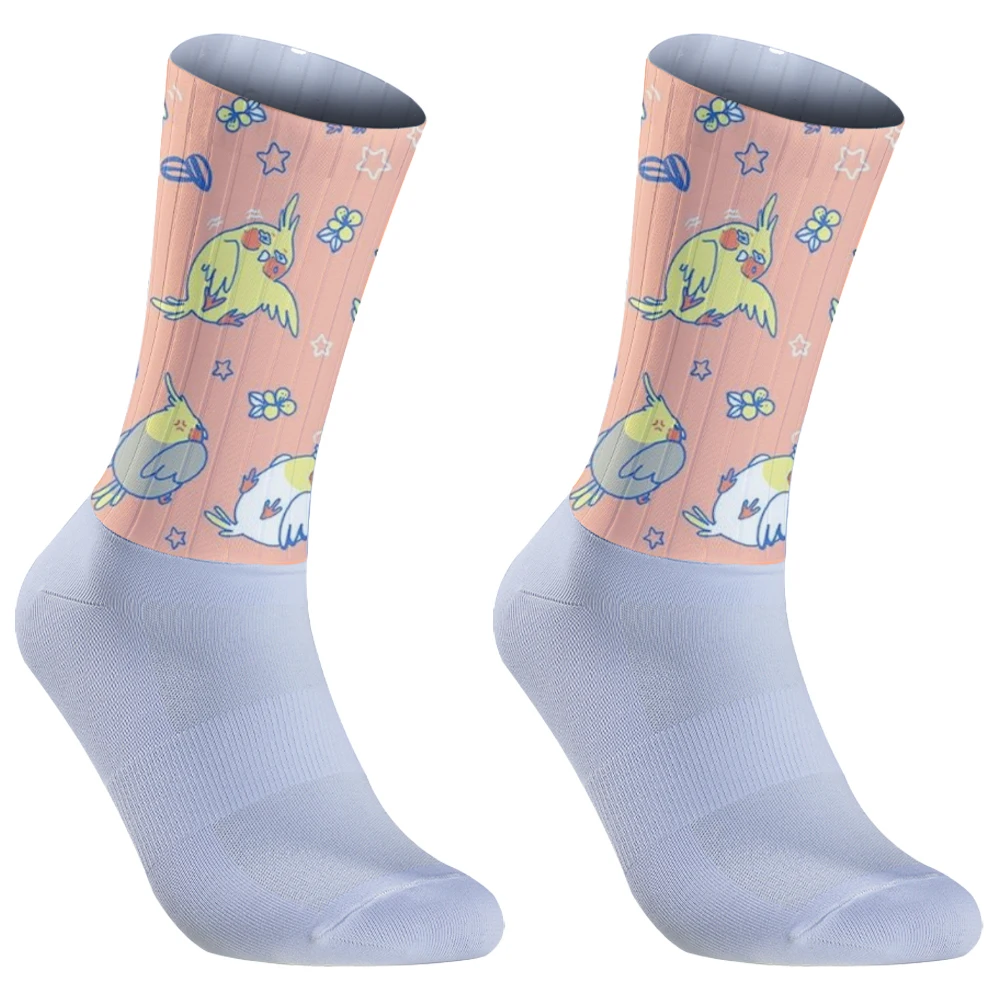 

2024 New Women's Cotton Crew Socks Funny Banana Cat Animal fruit Pattern Creative Ladies Novelty Cartoon Sock For Gifts