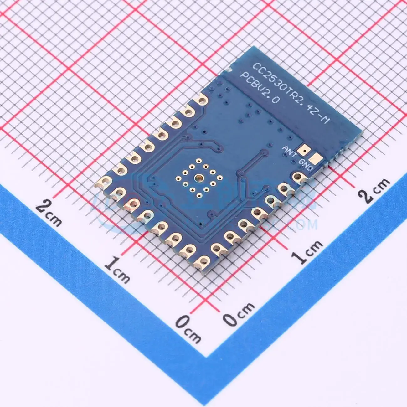 3pcs CC2530TR2.4Z-M SMD 24x15.7mm 4.5dBm CC2530chip UART ZigBee Wireless Module for Smart Home System