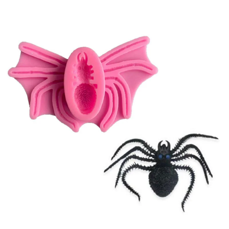 Spider Hive Fondant Cake Decoration Mold Halloween Cookie Mold Chocolate MoldDIYAromatherapy Perfumed Soap Mould