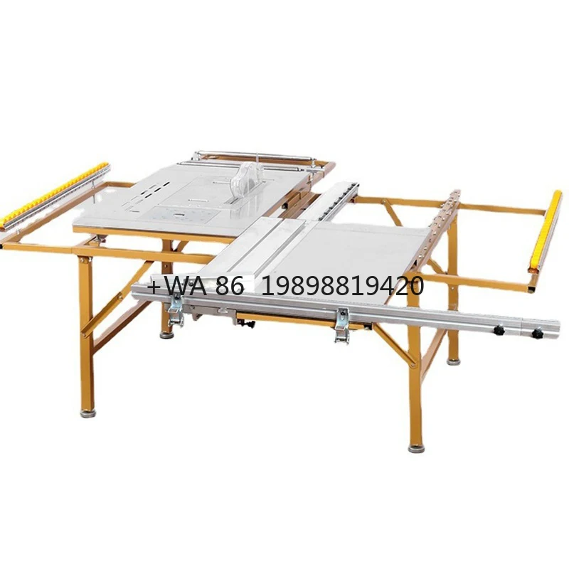 Table Multifunction Portable Folding Push-pull Panel Saw Wood Cutting Router Table Woodworking Dust-free Precision Saw