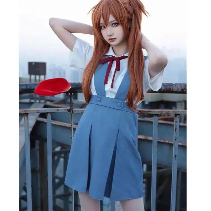 زي تنكري على طراز الأكاديمية، زي مدرسي، فستان أزرق، مجموعة كاملة من الزي للعب الأدوار للنساء والفتيات والحفلات #2