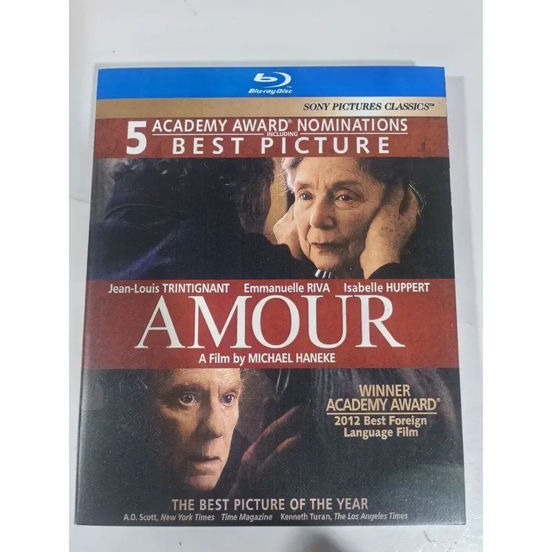 Blu-ray Disc Love AMOUR Movie Film High Definition Video Collection