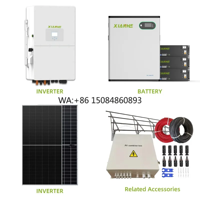15kw Germany Poland on Grid off Grid Hybrid Solar Home System 10kw Complete Solar Panel Kit Solar Energy Power System for Home