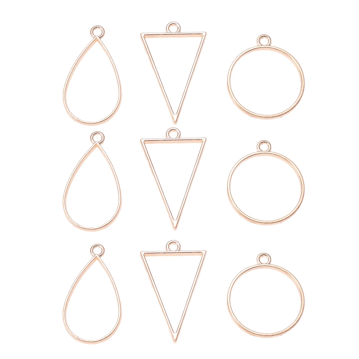 

30pcs Jewelry Pendant Accessories DIY Craft Alloy Beads Shape Necklace Bracelet Earrings Making Retro Charm Project