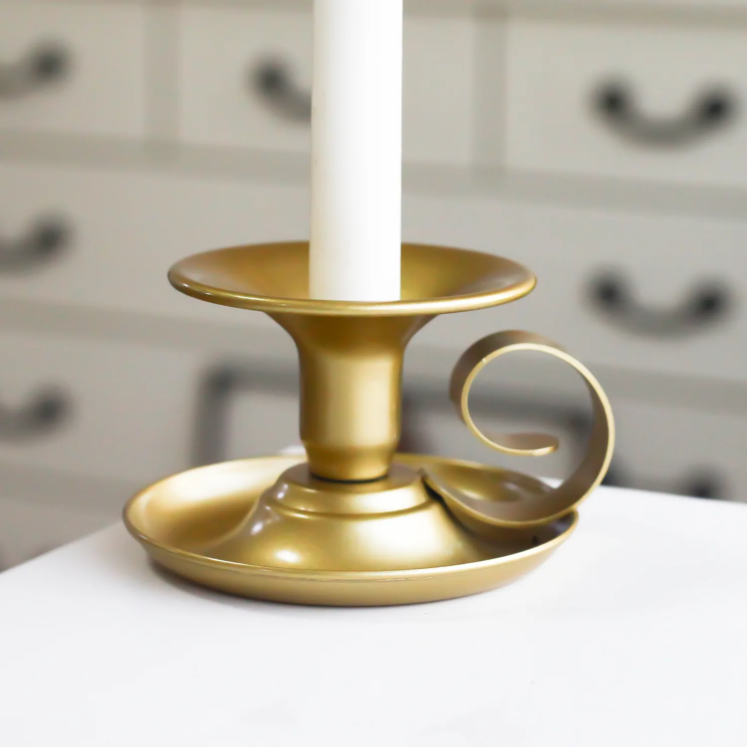 Electroplated European Retro Candle Holder｜New Teacup Design Iron Home Decor, for Wedding/Table Setting, Enhances Ambiance