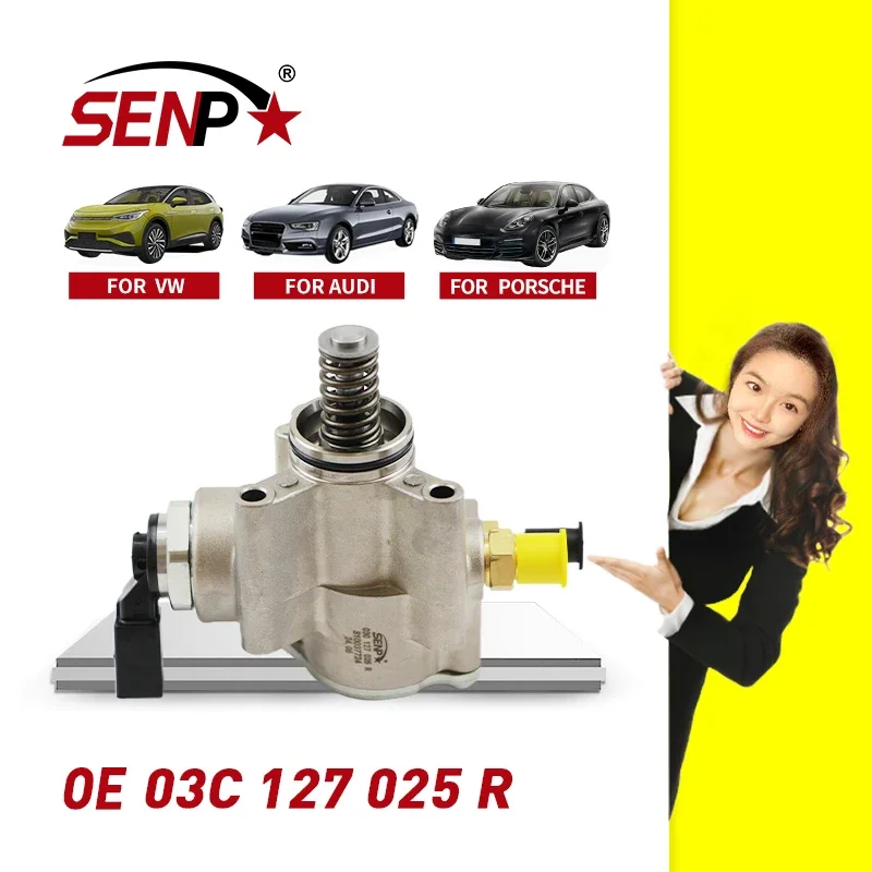 Senp High Quality Auto Parts Wholesale Hot Products High Pressure Fuel Pump 03C 127 025 R for VW Jetta/Passat