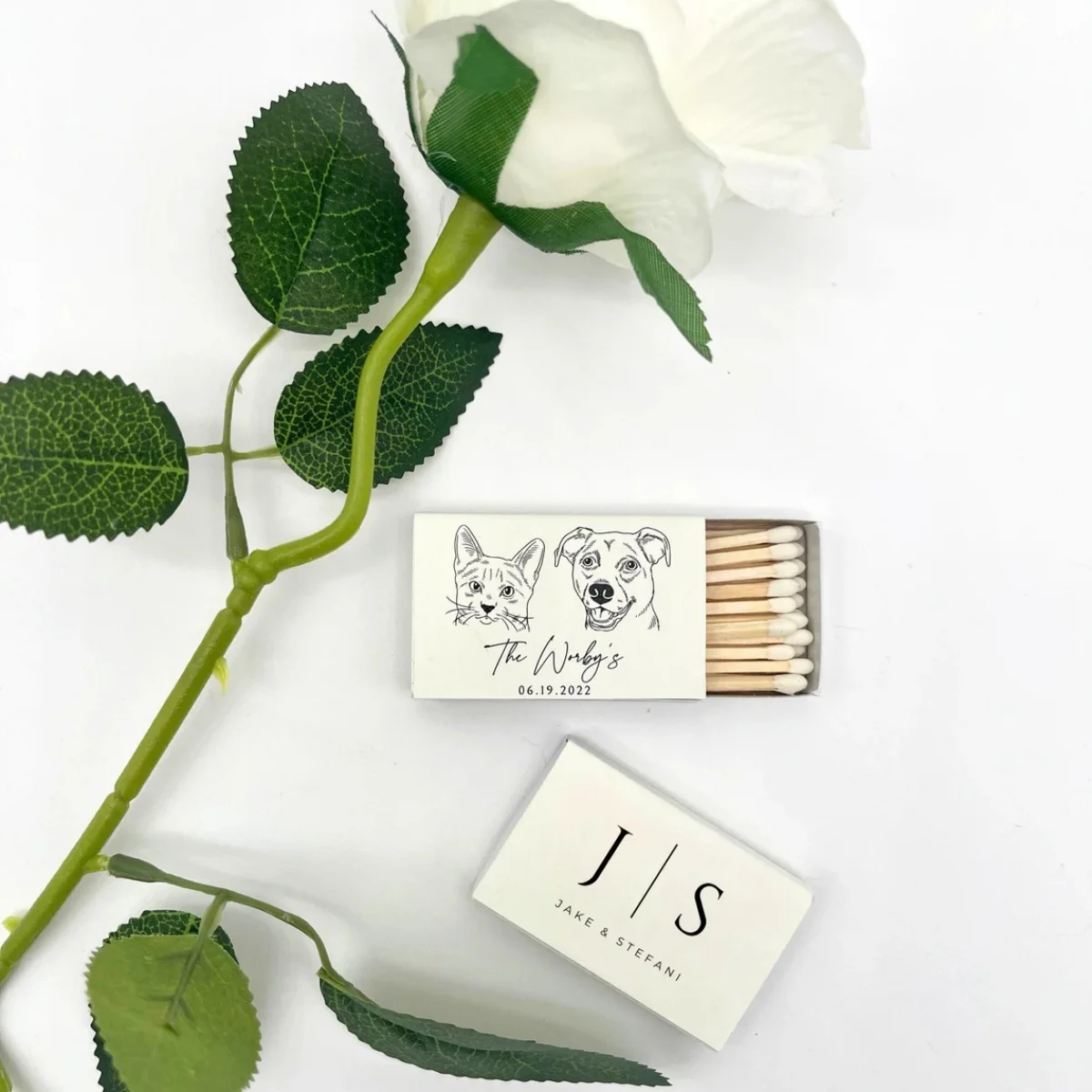 

Custom Pet Matchboxes, Wedding Favor Matches, Wedding Decor, Personalized Dog Matches, Custom Matchboxes, Match Box Favors, Cust