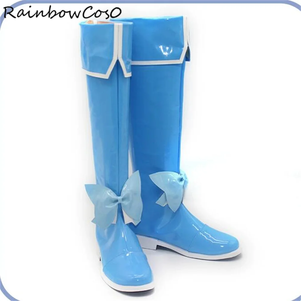 Minakami Sayo 나는 마법 소녀를 경탄하고 마법 소녀 코스프레 신발 부츠 게임 애니메이션 파티 할로윈 ChritmasW3827