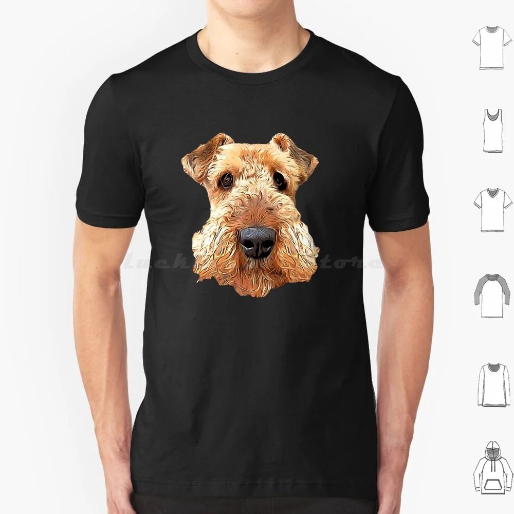 Airedale Terrier T Shirt Big Size 100% Cotton Airedale Terrier Airedale Terrier Dog Dogs Airdale Airedale Terriers Puppy Pup