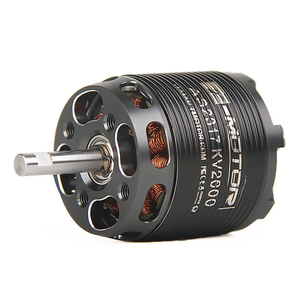 T-MOTOR AS2317 Long Arbre KV880 KV1250 KV1400 Brushless Moteur Outrunner Pour petits partenaires 3D Aile RC Drone