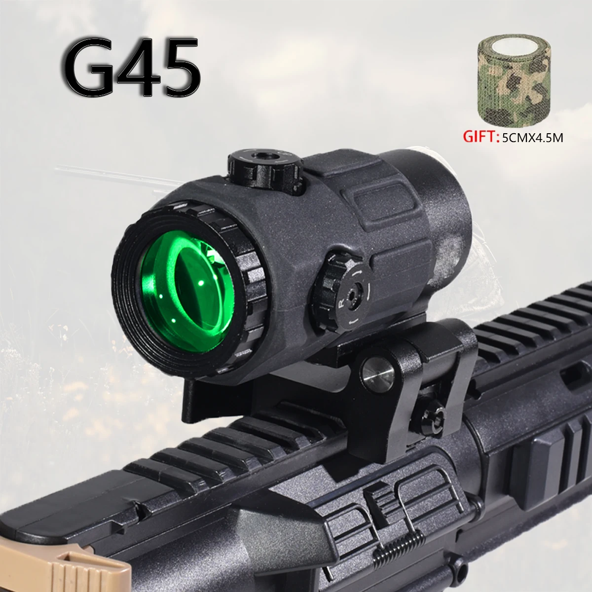 Mini Red Dot Sight Cross Hunting Rifle Scopes Compact Tactica Optic Scope Adjustable  Gun Scope Fit 20mm Weaver Rail