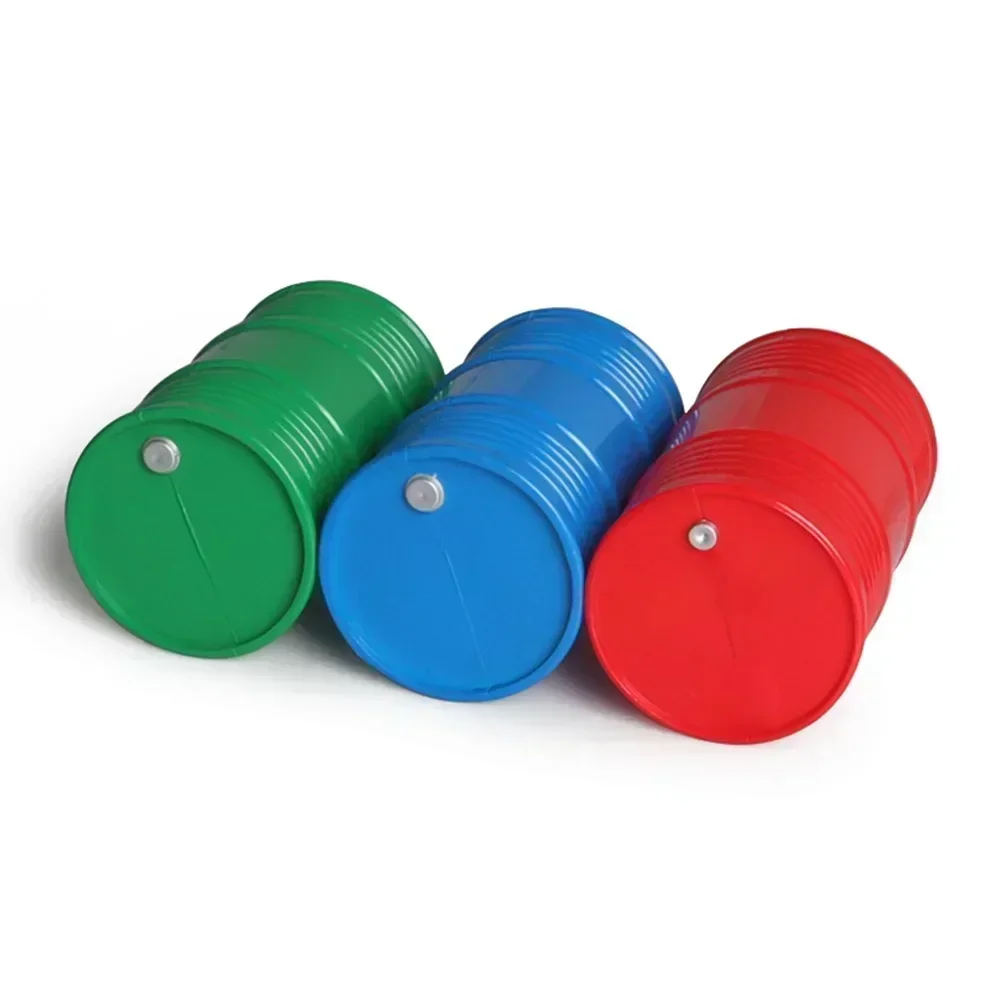 

1/10 Scale RC Oil Drum Tool - Garage Series Simulated Decor for Axial SCX10 TRX4 TRX6 CC01 TF2 Crawler Accessories